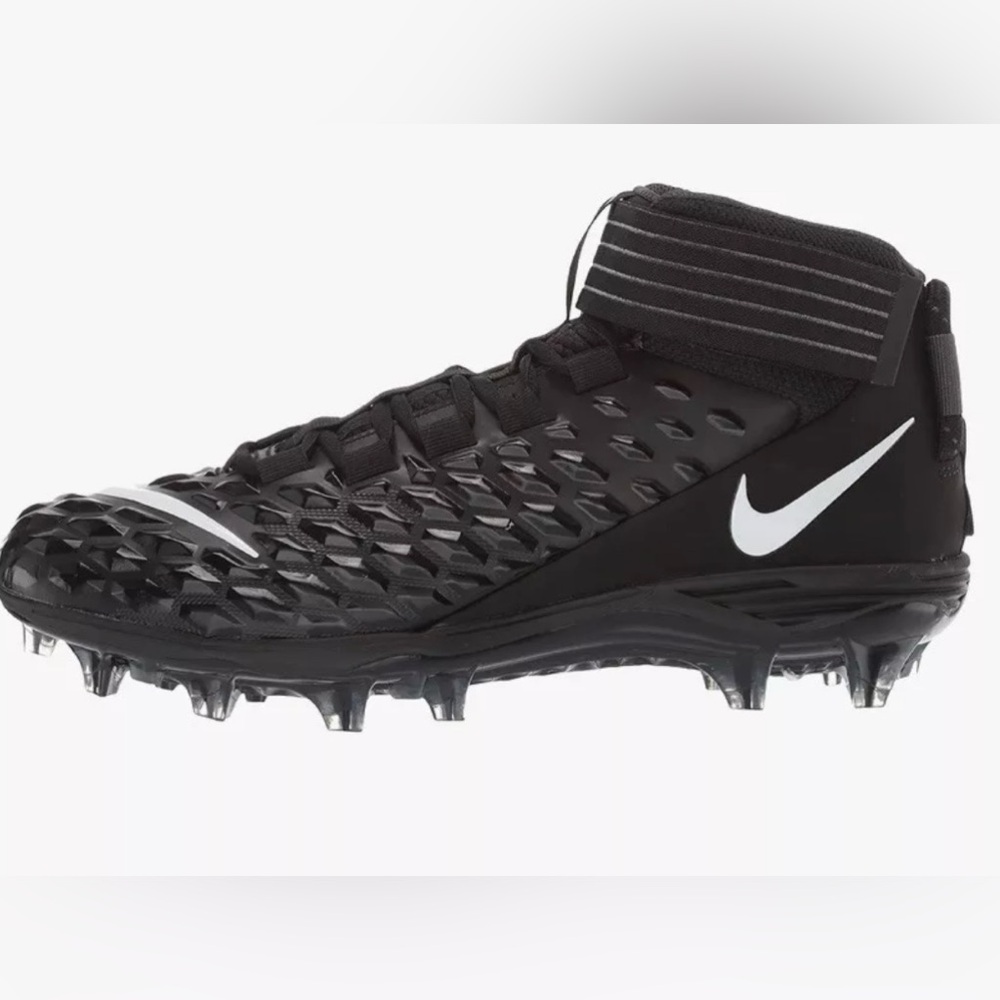 Nike Force Savage Pro 2 Men's Size 10 Black Anthracite Football Cleat AH4000 002